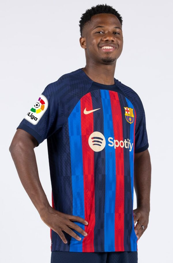 MAILLOT FC BARCELONE DOMICILE 2022-23 ANSU FATI