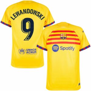 Maillot Barca 2022 2023 Fourth Lewandowski