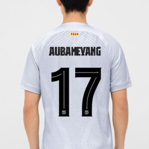 MAILLOT FC BARCELONE THIRD 2022-23 AUBAMEYANG