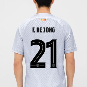 MAILLOT FC BARCELONE THIRD 2022-23 DE JONG