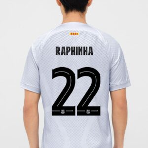 MAILLOT FC BARCELONE THIRD 2022-23 RAPHINHA