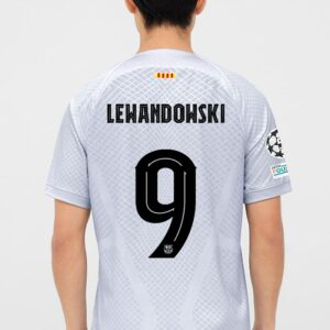 MAILLOT FC BARCELONE THIRD 2022-23 LEWANDOWSKI