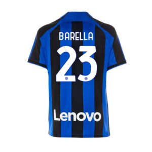 MAILLOT INTER MILAN DOMICILE 2022 2023 BARELLA