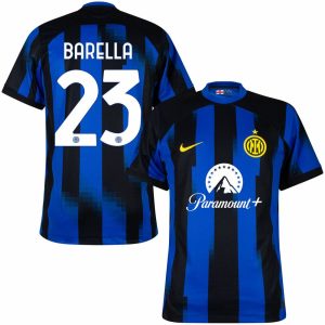 MAILLOT INTER MILAN DOMICILE 2023 2024 BARELLA