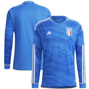 MAILLOT ITALIE DOMICILE 2023 2024 MANCHES LONGUES