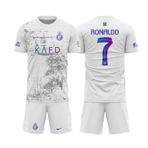 MAILLOT KIT ENFANT AL NASSR RONALDO THIRD 2023 2024