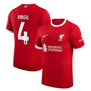 MAILLOT LIVERPOOL DOMICILE 2023 2024 VIRGIL