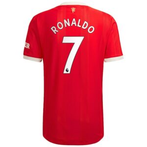 MAILLOT MANCHESTER UNITED DOMICILE 2021 2022 RONALDO 7