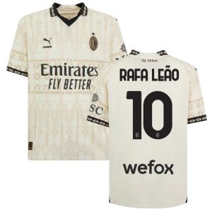 MAILLOT MILAN AC FOURTH BLANC 2023 2024 Rafa Leao