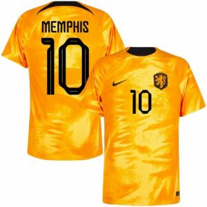 MAILLOT PAYS BAS DOMICILE COUPE DU MONDE 2022 MEMPHIS