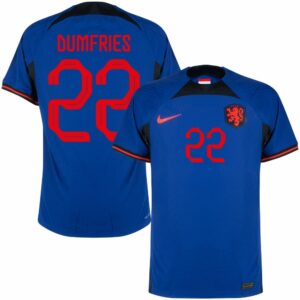 MAILLOT PAYS BAS EXTERIEUR COUPE DU MONDE 2022 DUMFRIES