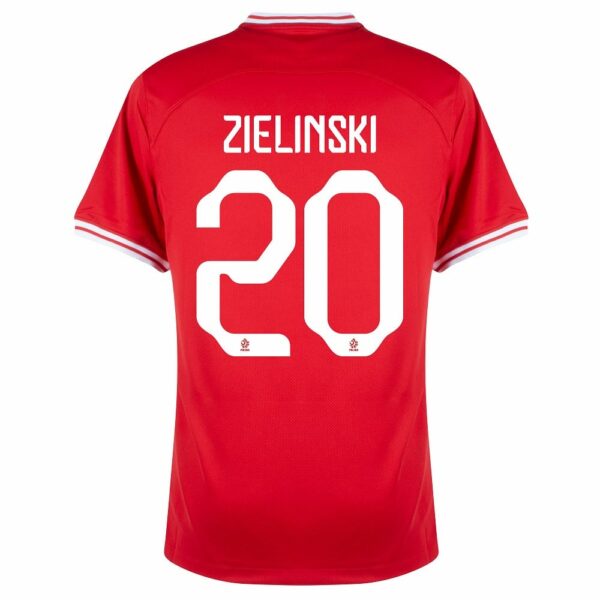 MAILLOT POLOGNE EXTERIEUR COUPE DU MONDE 2022 ZIELINSKI