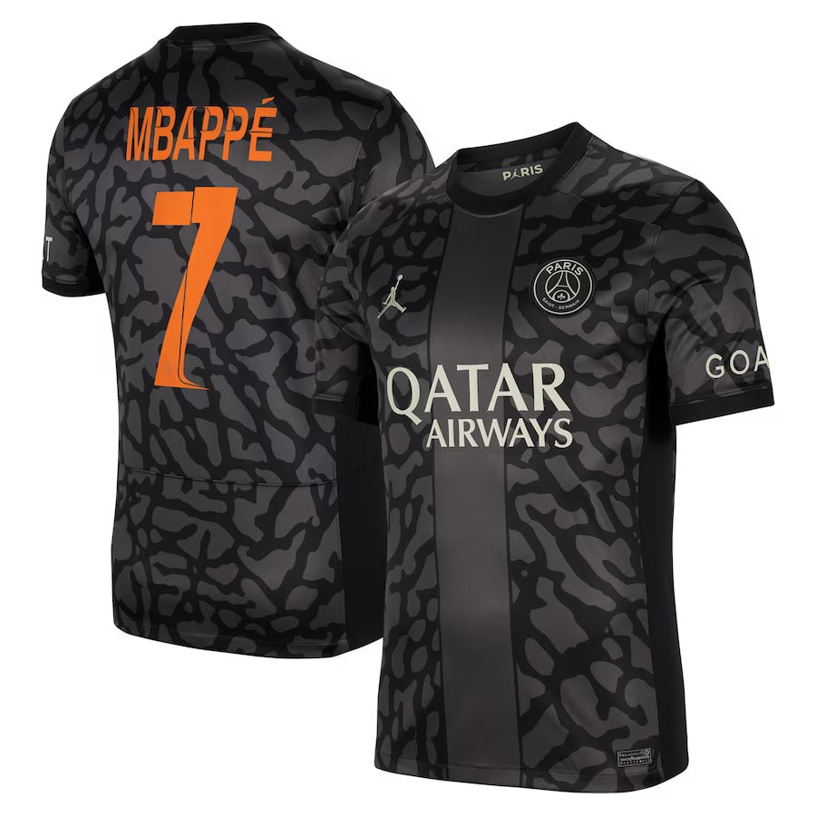 MAILLOT PSG THIRD 2023-2024 MBAPPE