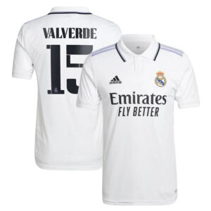 MAILLOT REAL MADRID DOMICILE 2022 2023 VALVERDE