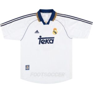 1998-00 MAILLOT RETRO VINTAGE REAL MADRID