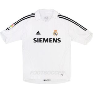 2005-06 MAILLOT RETRO VINTAGE REAL MADRID