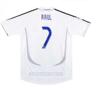 2006-07 MAILLOT RETRO VINTAGE REAL MADRID RAUL