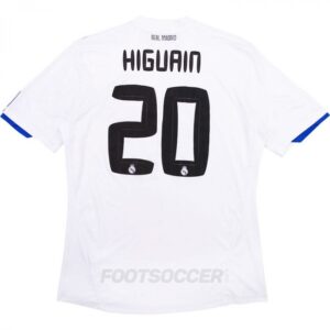 2010-11 MAILLOT RETRO VINTAGE REAL MADRID HIGUAIN