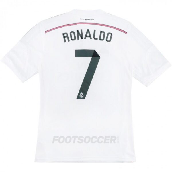 2014-15 MAILLOT RETRO VINTAGE REAL MADRID RONALDO 7