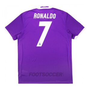 2016-17 MAILLOT RETRO VINTAGE REAL MADRID AWAY RONALDO