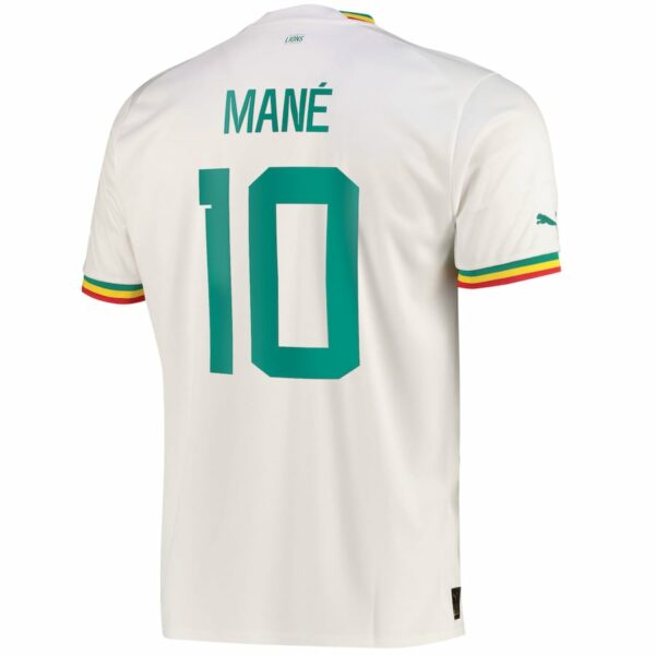 MAILLOT SENEGAL DOMICILE COUPE DU MONDE 2022 MANE