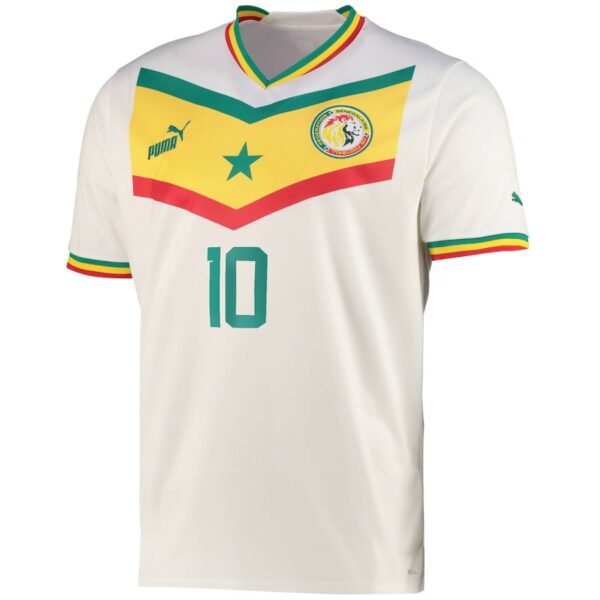 MAILLOT SENEGAL DOMICILE COUPE DU MONDE 2022 MANE