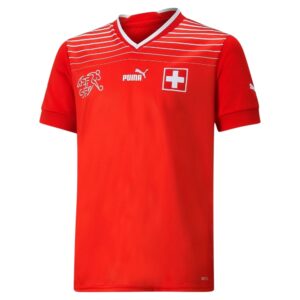 MAILLOT SUISSE DOMICILE COUPE DU MONDE 2022