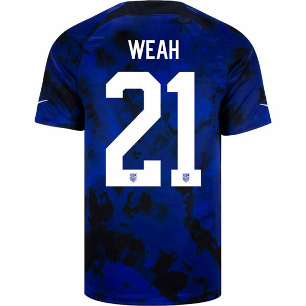 MAILLOT USA EXTERIEUR COUPE DU MONDE 2022 WEAH