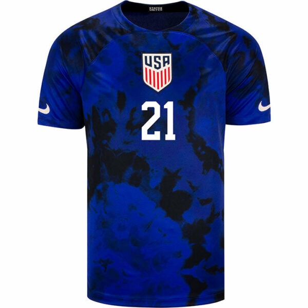 MAILLOT USA EXTERIEUR COUPE DU MONDE 2022 WEAH