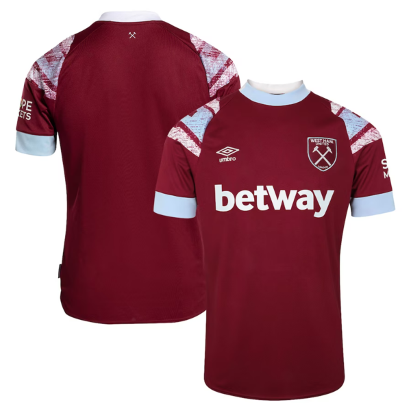 MAILLOT WEST HAM UNITED DOMICILE 2022 2023