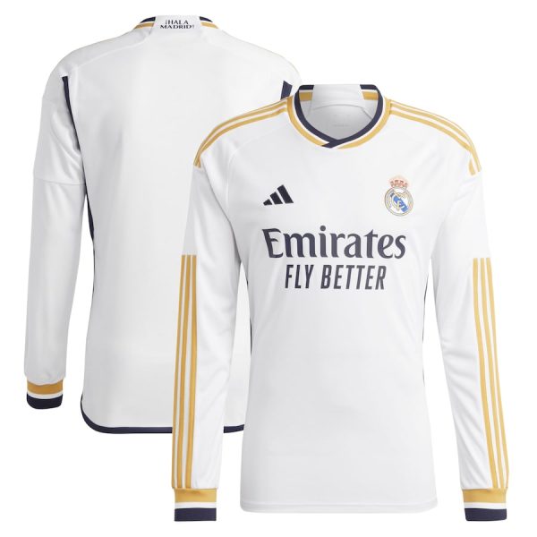 MAILLOT REAL MADRID DOMICILE 2023 2024 LONGUES MANCHES