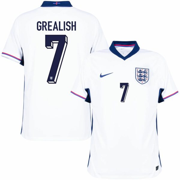 Maillot Angleterre Domicile Euro 2024 Grealish