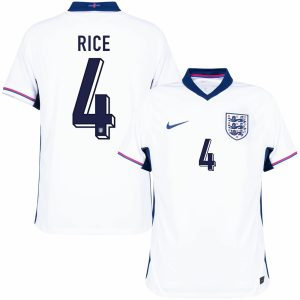 Maillot Angleterre Domicile Euro 2024 Rice