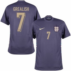 Maillot Angleterre Exterieur Euro 2024 Grealish