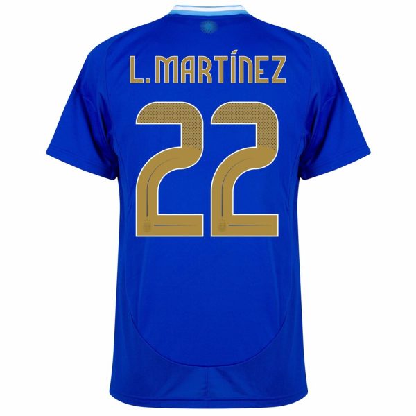 Maillot Argentine Exterieur 2024 2025 Lautaro Martinez