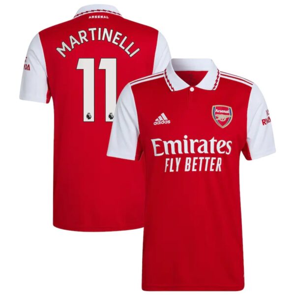 Maillot Arsenal Domicile 2022 2023 MARTINELLI