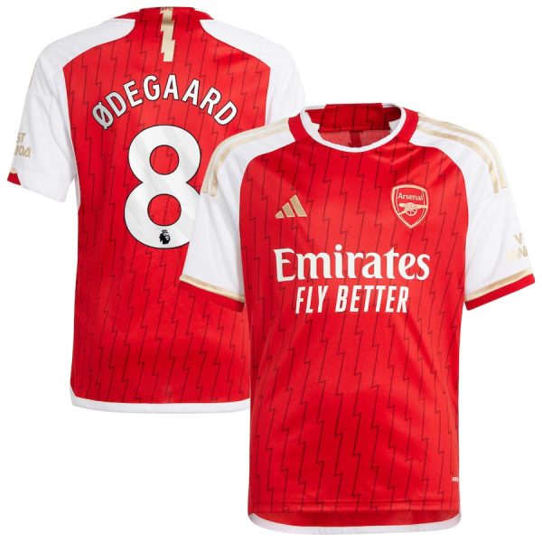 Maillot Arsenal Domicile 2023 2024 Enfant Odegaard