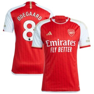 MAILLOT ARSENAL DOMICILE 2023 2024 ODEGAARD