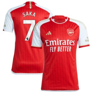 MAILLOT ARSENAL DOMICILE 2023 2024 SAKA