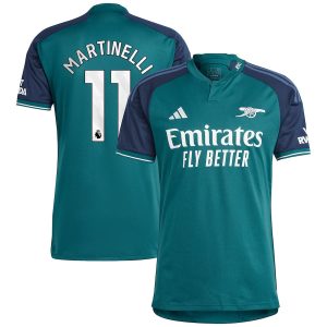 Maillot Arsenal Third 2023 2024 Martinelli