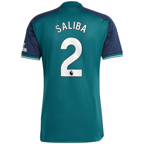 Maillot Arsenal Third 2023 2024 Saliba