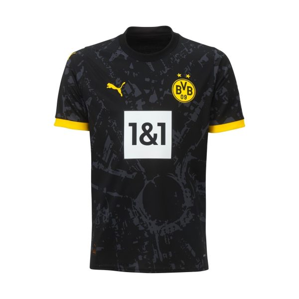 Maillot Kit Enfant BVB Dortmund 2023 2024 Exterieur Haller