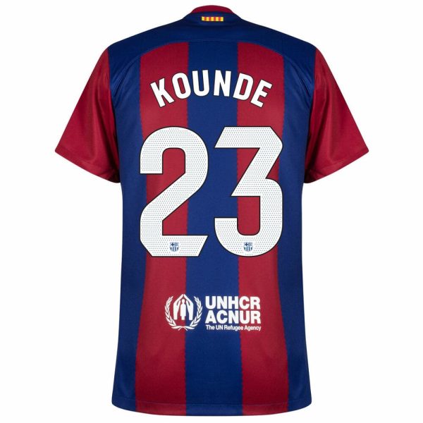 Maillot Barca 2023 2024 Domicile Kounde