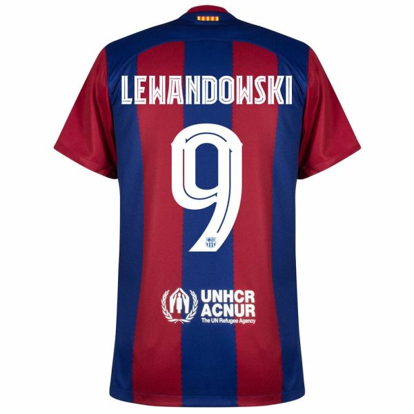 Maillot Barca 2023 2024 Domicile Lewandowski