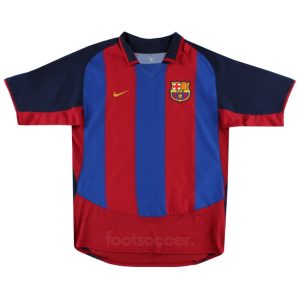 Maillot Barca Domicile 2003-2004