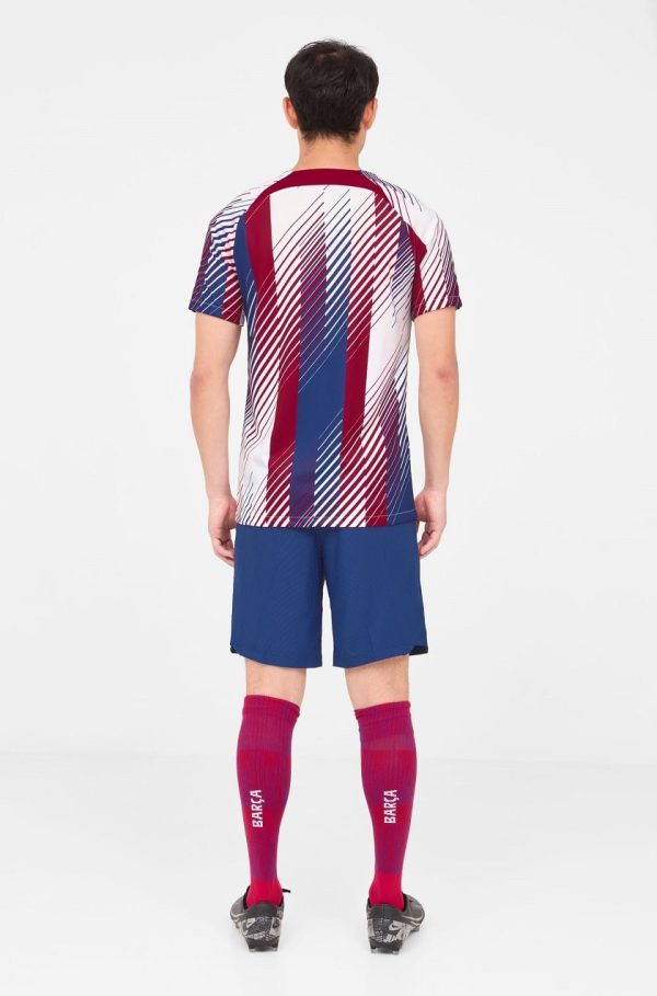 Maillot Barca Pre Match Blanc 2023 2024