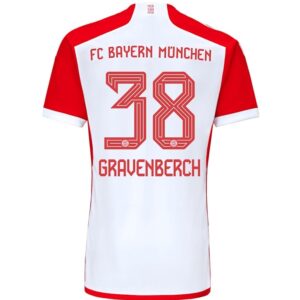 MAILLOT BAYERN MUNICH DOMICILE 2023-2024 GRAVENBERCH