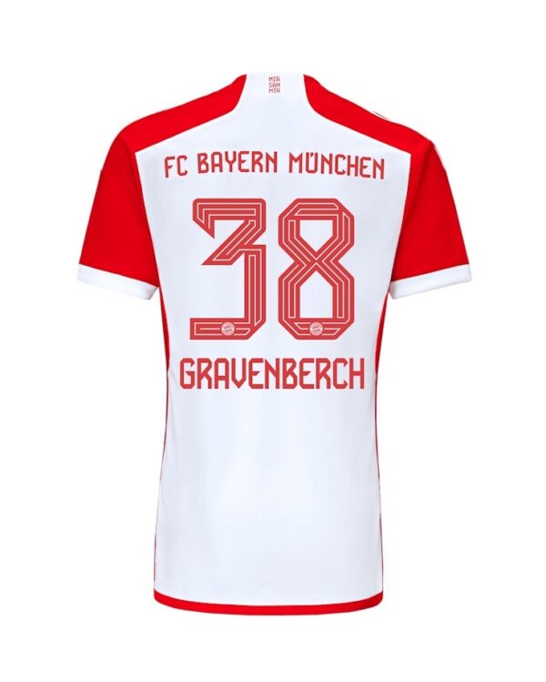 MAILLOT BAYERN MUNICH DOMICILE 2023-2024 GRAVENBERCH