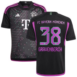 Maillot Bayern Munich Exterieur 2023 2024 Gravenberch