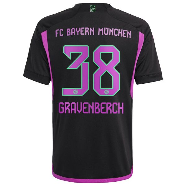 Maillot Bayern Munich Exterieur 2023 2024 Gravenberch